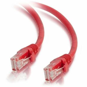 C2G 25ft (7.6m) Cat5e Snagless Unshielded (UTP) Ethernet Network Patch Cable - Red
