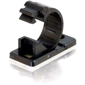 C2G 0.68in Self-Adhesive Cable Clamp Multipack (50-Pack)