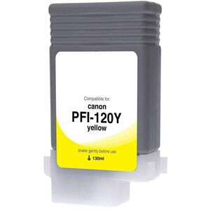 WF Non-OEM New Yellow Wide Format Ink Cartridge for Canon PFI-120 (2888C001)