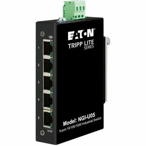 Tripp Lite Ethernet Switch Unmanaged 5-Port Industrial 10/100/1000 Mbps TAA