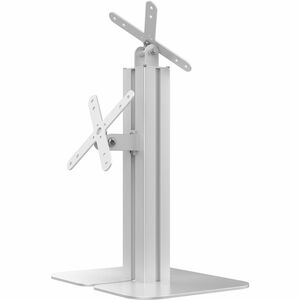 CTA Digital Dual VESA Compatible Table Mount for POS (White)