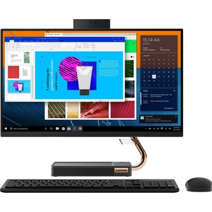 Lenovo-IMSourcing IdeaCentre A540-24ICB F0EL000UUS All-in-One Computer - Intel Core i7 9th Gen i7-9700T Octa-core (8 Core) 2 GHz - 16 GB RAM DDR4 SDRAM - 512 GB M.2 PCI Express NVMe SSD - 23.8" Full HD 1920 x 1080 - Desktop - Industry Black