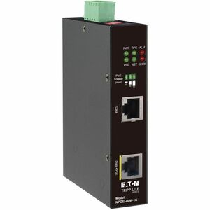 Tripp Lite Gigabit Ethernet PoE Injector Industrial 60W PoE++ IP30 1-Port