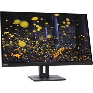 Lenovo ThinkVision E27q-20 27" WQHD WLED LCD Monitor - 16:9 - Raven Black