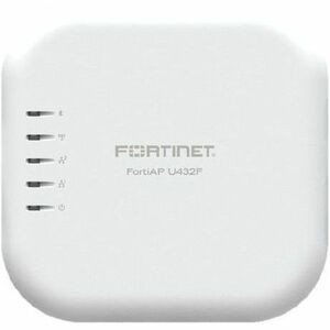 Fortinet FortiAP U432F Tri Band IEEE 802.11 a/b/d/e/g/h/i/j/k/n/r/v/w/ac/ax 9.68 Gbit/s Wireless Access Point - Indoor/Outdoor