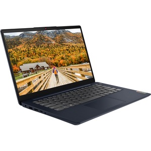 Lenovo IdeaPad 3 14ALC6 82KT00GVUS 14" Notebook - Full HD - 1920 x 1080 - AMD Ryzen 5 5500U Hexa-core (6 Core) 2.10 GHz - 8 GB Total RAM - 4 GB On-board Memory - 256 GB SSD - Abyss Blue