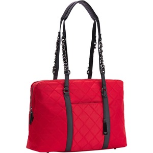 Francine Collections Classic Carrying Case (Tote) for 14" to 15" Notebook, Tablet - Red