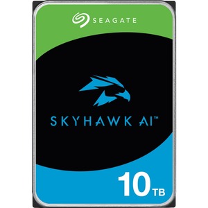 Seagate SkyHawk AI ST10000VE001 10 TB Hard Drive - 3.5" Internal - SATA (SATA/600) - Conventional Magnetic Recording (CMR) Method
