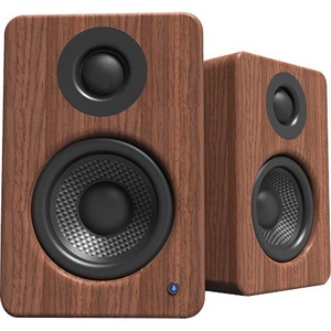 Kanto YU2 Speaker System - 50 W RMS - Walnut