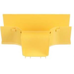 Panduit FiberRunner® Horizontal Tee, 90°, 4x4, Yellow