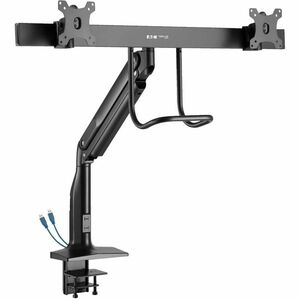 Tripp Lite Safe-IT Clamp Mount for Monitor, Interactive Display, HDTV - Black