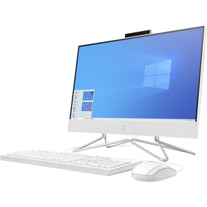 HP 22-dd0000 22-dd0210 All-in-One Computer - AMD Athlon Silver 3050U - 4 GB - 256 GB SSD - 21.5" Full HD - Desktop - Snow White