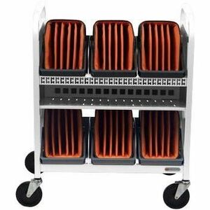 Bretford CUBE Transport Cart with Caddies - TVCT30CAD