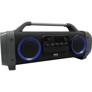 Pyle Portable Bluetooth Speaker System - 500 W RMS - Black