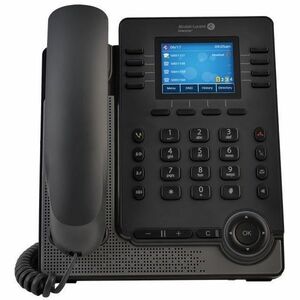 Alcatel-Lucent M5 IP Phone - Corded - Corded/Cordless - Bluetooth - Wall Mountable, Desktop - Gray