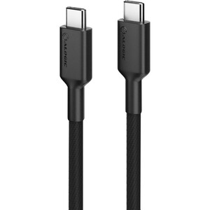 ALOGIC Elements PRO USB-C to USB-C cable - Male to Male - 2m - USB 2.0 - 5A - 480Mbps OD: 4.0 - Black