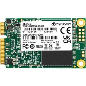 Transcend MSA380M 256 GB Solid State Drive - mSATA (MO-300A