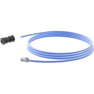 Panduit 6A UTP Connector, Plenum RJ45 Cord, 3 M, Blue