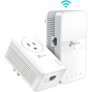 TP-Link TL-WPA7617 KIT AV1000 Gigabit Passthrough Powerline ac Wi-Fi Kit 