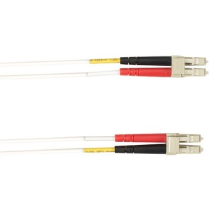 Black Box Colored Fiber OM2 50/125 Multimode Fiber Optic Patch Cable - OFNP Plenum