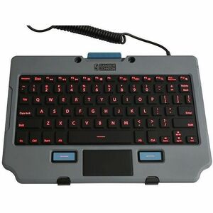 Gamber-Johnson Rugged Lite Backlit Keyboard and Quick Release Keyboard Cradle
