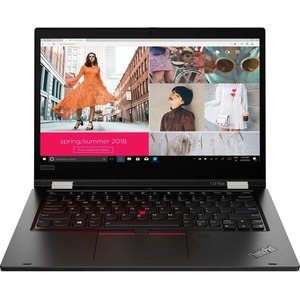 Lenovo ThinkPad L13 Yoga Gen 2 21AD0035US 13.3" Touchscreen Convertible 2 in 1 Notebook - Full HD - 1920 x 1080 - AMD Ryzen 5 PRO 5650U Hexa-core (6 Core) 2.30 GHz - 8 GB Total RAM - 256 GB SSD - Black