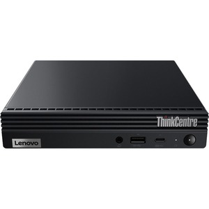 Lenovo ThinkCentre M60e 11LV0089US Desktop Computer - Intel Core i5 10th Gen i5-1035G1 Quad-core (4 Core) 1 GHz - 8 GB RAM DDR4 SDRAM - 256 GB NVMe M.2 PCI Express PCI Express NVMe 3.0 x4 SSD - Tiny - Black