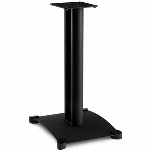 Sanus Steel Series Heavy-Duty Speaker Stand for Bookshelf Speakers - Sold as Pair - 22in Height - Black