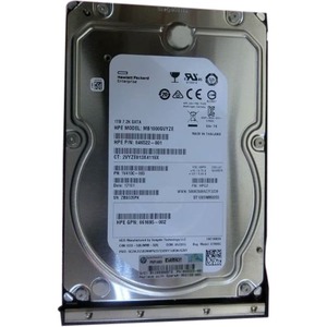 HPE 1 TB Hard Drive - 3.5" Internal - SATA (SATA/600)