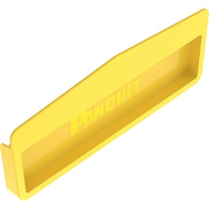 Panduit FiberRunner® End Cap, 12x4, Yellow