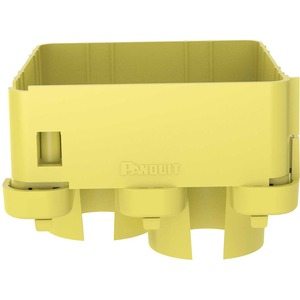 Panduit FiberRunner® 2-Port Spillout, 4x4, Yellow