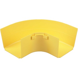 Panduit FiberRunner® Horizontal Right-Angle, 90°, 4x4, Yellow