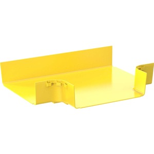 Panduit FiberRunner® Horizontal Tee, 12x4, Yellow