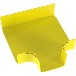 Panduit FiberRunner® Horizontal Tee, 90°, 12x4, Yellow