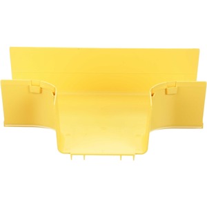 Panduit FiberRunner® Horizontal Tee, 6x4, Yellow