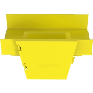 Panduit FiberRunner® Vertical Tee, 90°, 12x4, Yellow