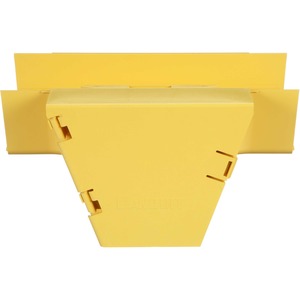 Panduit FiberRunner® Vertical Tee, 90°, 6x4, Yellow