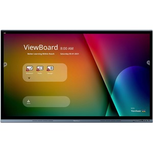 ViewSonic ViewBoard IFP6562 - 4K UHD Interactive Display with Integrated Software, 65W USB C, RJ45 - 350 cd/m2 - 65"