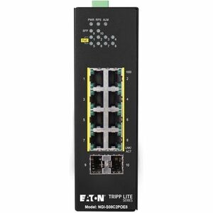 Tripp Lite by Eaton NGI-S08C2POE8 8 Ports Manageable Ethernet Switch - Gigabit Ethernet - 10/100/1000Base-T, 100Base-FX, 1000Base-X, 1000Base-SX/LX - TAA Compliant