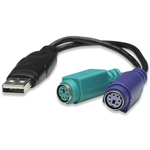 Manhattan Connects Two PS/2 Devices via One USB Port