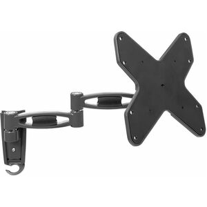 Manhattan Mounting Arm for Flat Panel Display, Monitor, TV - Black