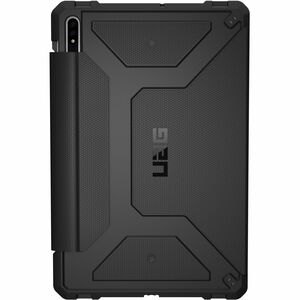 Urban Armor Gear Metropolis Rugged Carrying Case (Folio) for 11" Samsung Galaxy Tab S8, Galaxy Tab S7 Tablet - Black