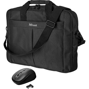 Trust Primo 16" Laptop Bag and Compact Wireless Mouse