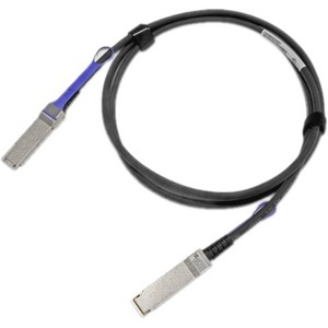 Netpatibles MCP1600-C005E26L Ethernet Passive Copper Cable 100GbE QSFP28 5m Black 26AWG CA-L