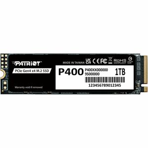 Patriot Memory P400 1 TB Solid State Drive - M.2 2280 Internal - PCI Express NVMe (PCI Express NVMe 4.0 x4)
