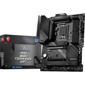 MSI MAG B660 TOMAHAWK WIFI Desktop Motherboard - Intel B660 Chipset - Socket LGA-1700 - Intel Optane Memory Ready - ATX