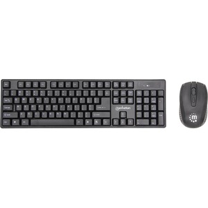 Manhattan Wireless Keyboard And Optical Mouse Set