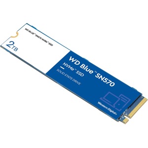 WD Blue SN570 WDS200T3B0C 2 TB Solid State Drive - M.2 2280 Internal - PCI Express NVMe (PCI Express NVMe 3.0 x4)