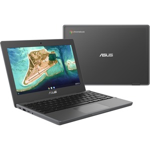 Asus Chromebook CR1 CR1100CKA-YZ142 11.6" Rugged Chromebook - HD - 1366 x 768 - Intel Celeron N5100 Quad-core (4 Core) 1.10 GHz - 4 GB Total RAM - 32 GB Flash Memory - Dark Gray