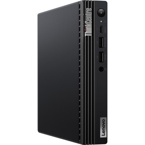 Lenovo ThinkCentre M70q Gen 3 11T30005US Desktop Computer - Intel Core i5 12th Gen i5-12400T Hexa-core (6 Core) 1.80 GHz - 8 GB RAM DDR4 SDRAM - 256 GB NVMe M.2 PCI Express PCI Express NVMe 4.0 SSD - Tiny - Black